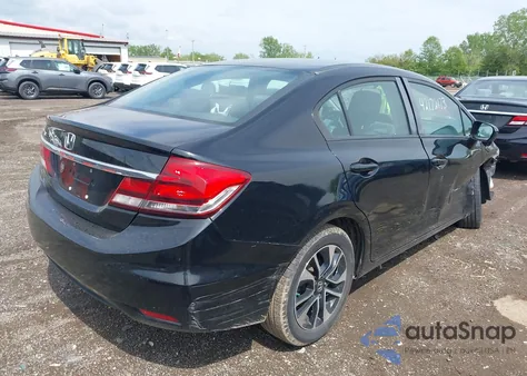 2015 Honda Civic Ex z USA, uszkodzony, nr VIN 2HGFB2F87FH564845
